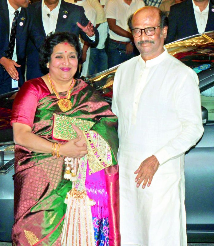 Latha Rajnikanth and Rajnikanth