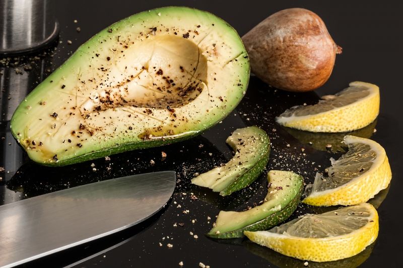 Avocado contains mono saturated fat which improves blood flow to body, including penis