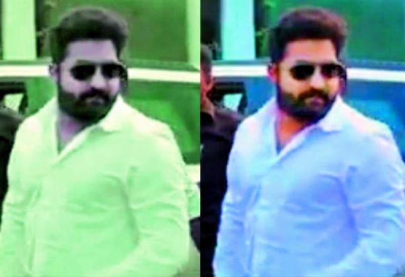 Jr NTR fake pictures