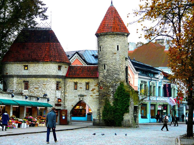 Glimpse of the old, medieval Tallinn, Estonia. (Photo: Jayesh Ganesh)