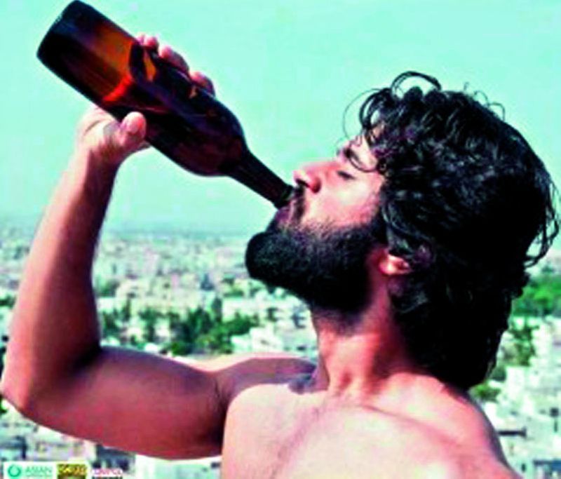 Vijay Drinking