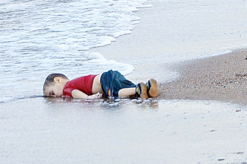  Aylan Kurdi, whose body washed up on the  Turkish shore 