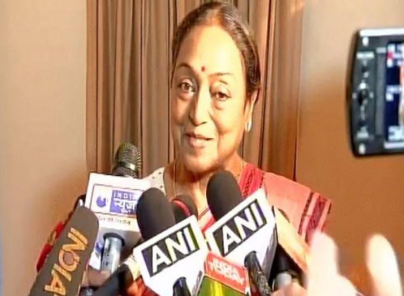 Opposition Presidential candidate Meira Kumar. (Photo: ANI | Twitter)