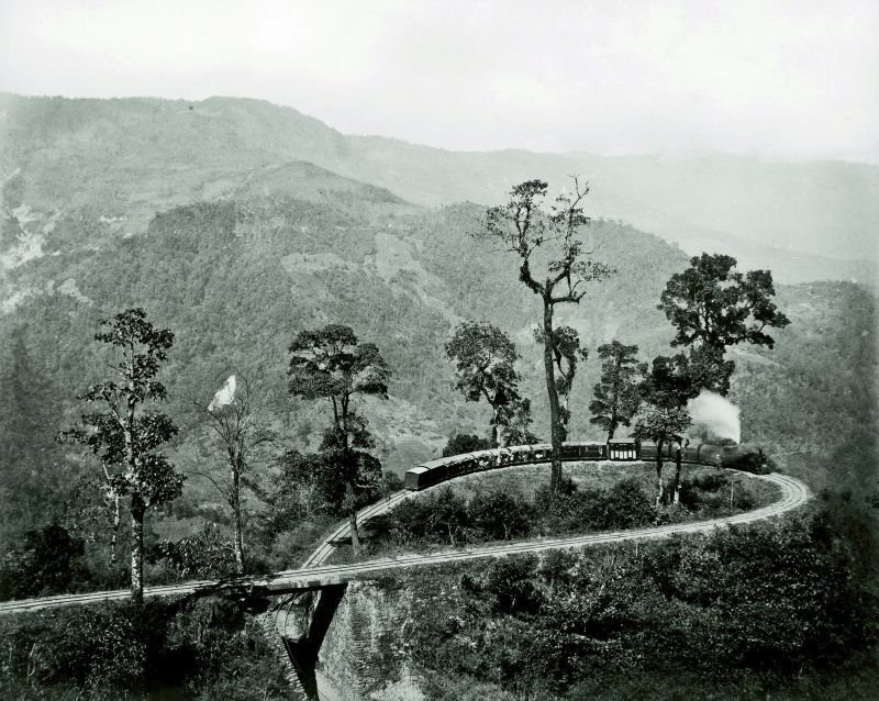 Darjeeling, the loop on the Darjeeling Himalayan Railway  image courtesy: MAP/Tasveer.