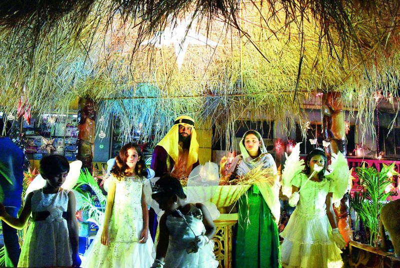 A Christmas crib rally was held in Secunderabad on Thursday.