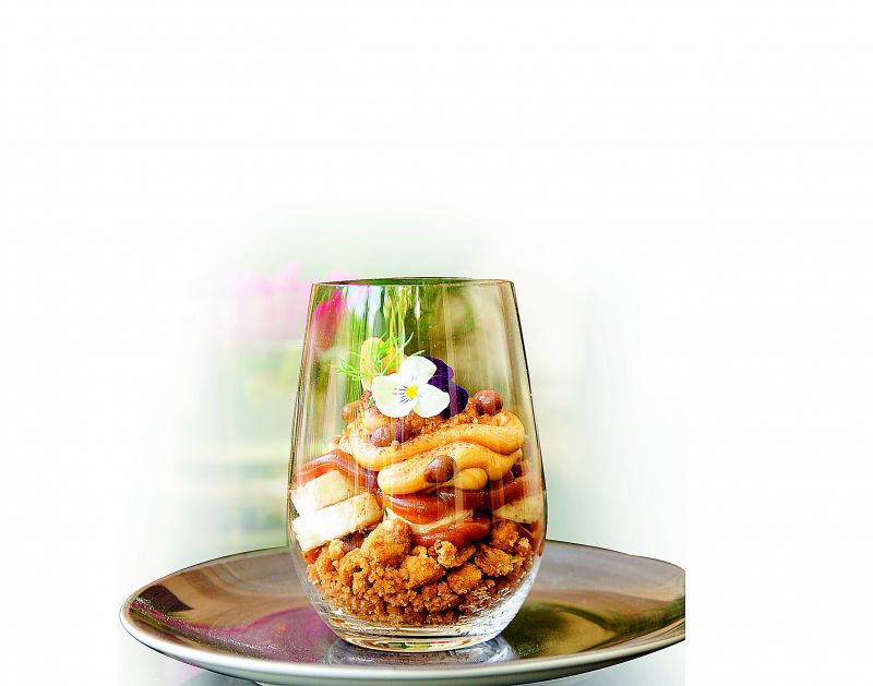 Salted banoffee