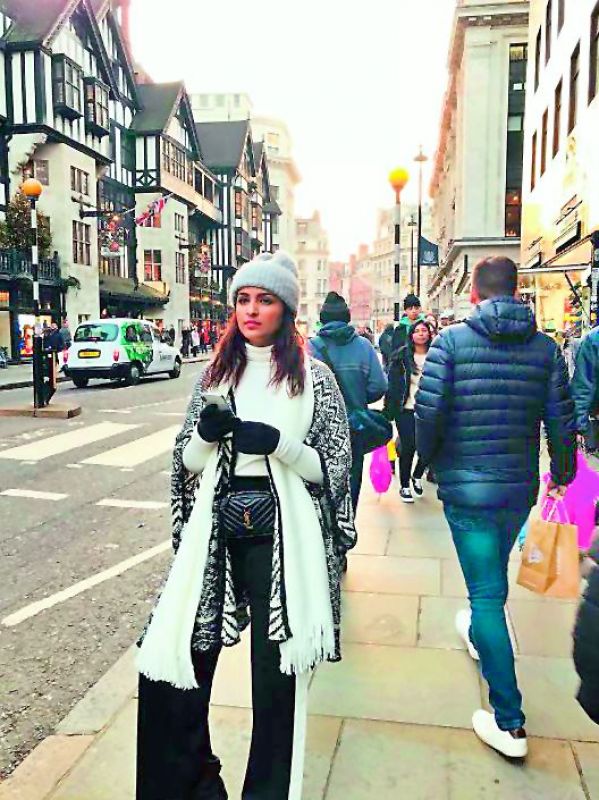 Parineeti Chopra shared many  pictures while she was holidaying in London.