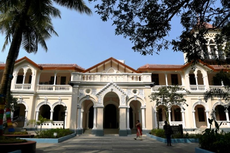 The new National Museum of Indian Cinema is housed in an old colonial building with a modern adjacent wing. (Photo: AFP)