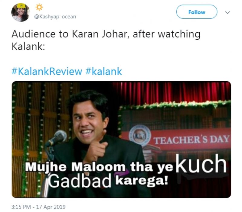 Kalank meme 6.