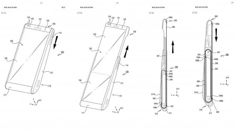 Samsung Galaxy Fold 2 blueprint