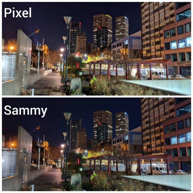 Samsung Galaxy S10 vs Google Pixel 3
