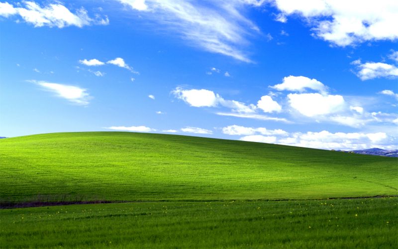 Original Windows XP wallpaper