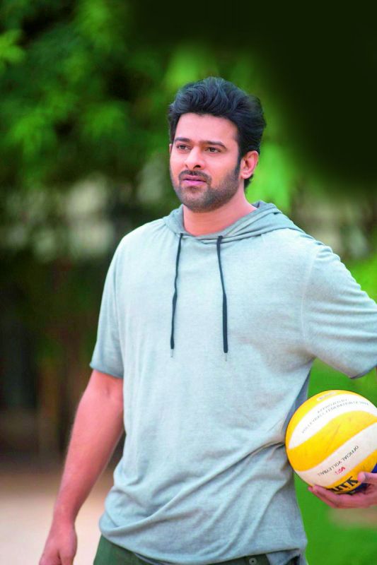 Prabhas loves to play  volleyball. He has also constructed a sand volleyball court at home