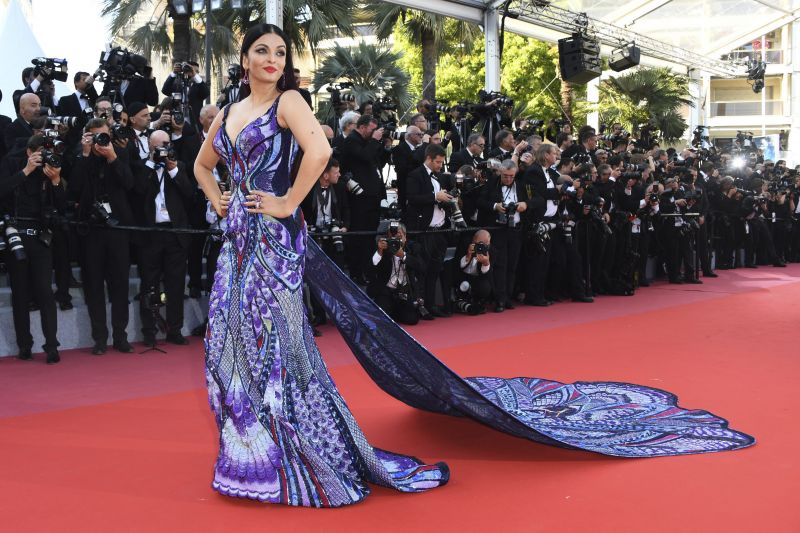 Aishwarya Rai Bachchan at Cannes. (Photo: AP)
