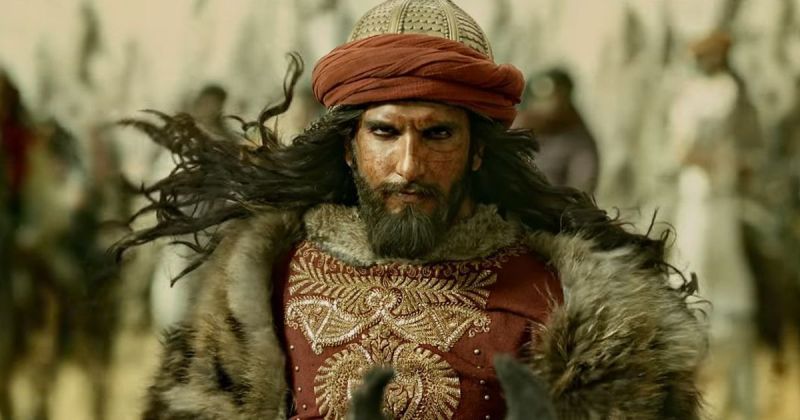 Ranveer Singh as Sultan Alauddin Khilji in the still from 'Padmaavat'.