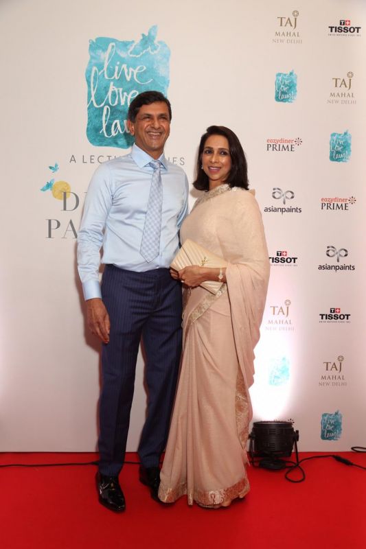 Deepika's parents at the event.