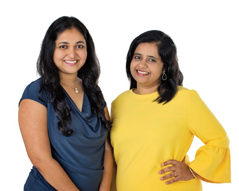 Savitha and Sushmita