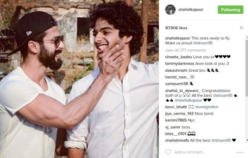 It's official! Shahid confirms brother Ishaan's debut and it's not Sairat