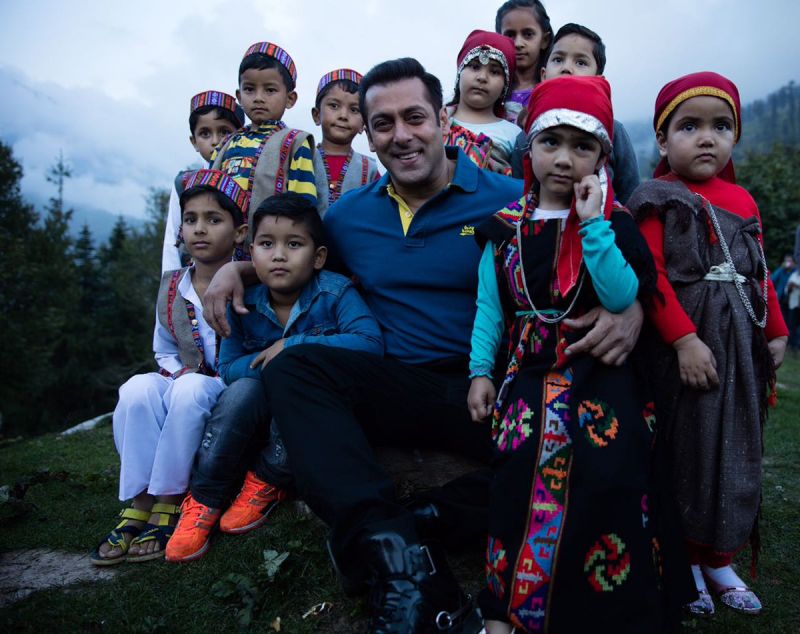 Salman Khan pics on Children's Day