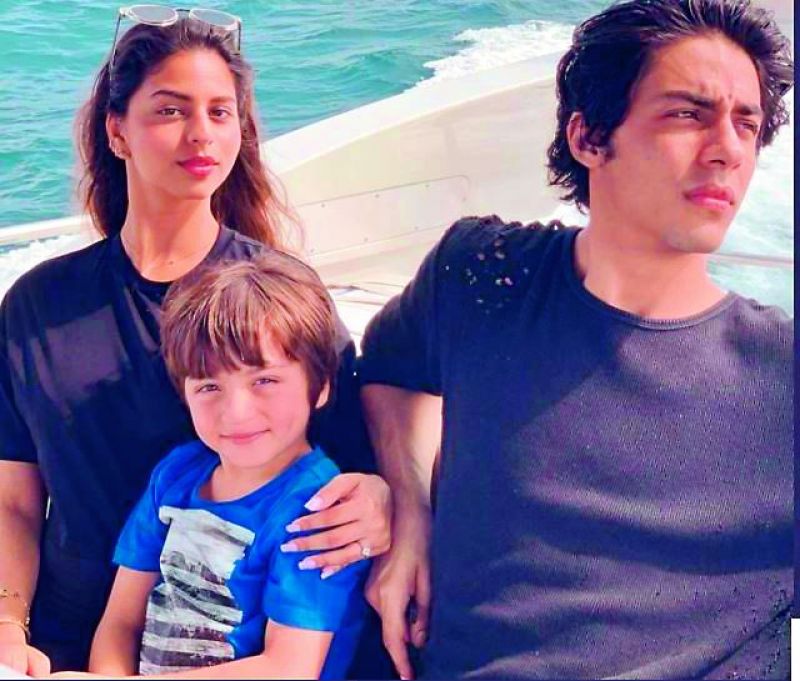 Gauri Khan posted a photo of her kids â€” Aryan, Suhana and AbRam
