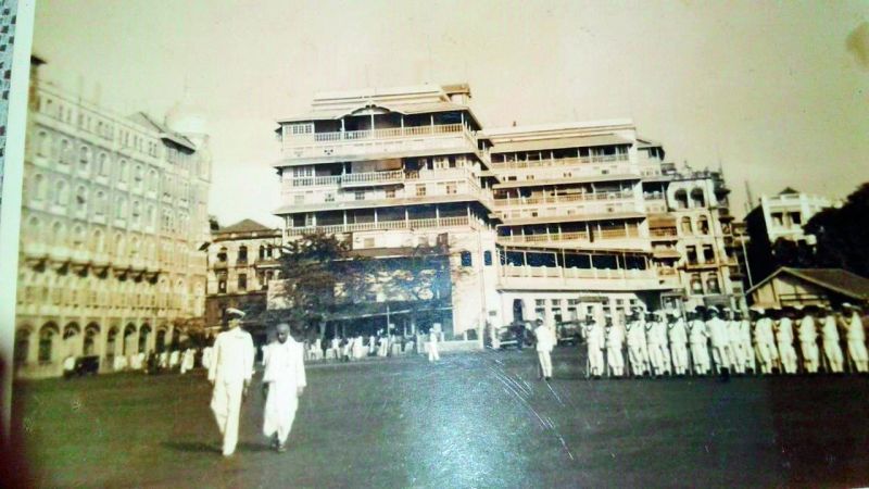 The photo clicked by Sriramulu during Sardar Patel's visit to Mumbai in 1949.