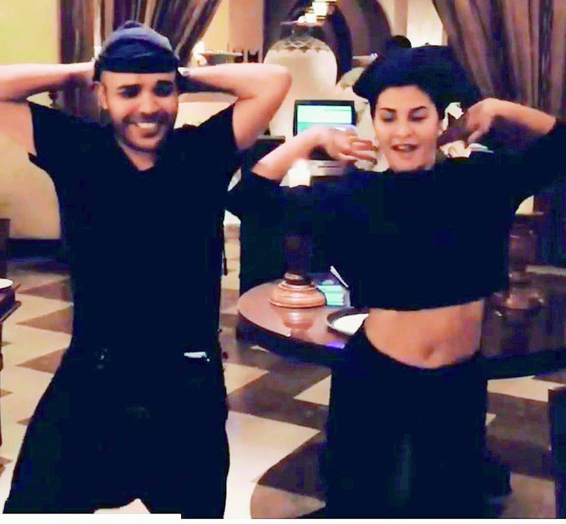 gOING VIRAL: Many celebrities including Jacqueline Fernandez and Shahid Kapoor shared their video dancing to Dame Tu Cosita.