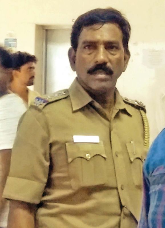 Thiruporur Inspector Kannan.	(Photo: DC)