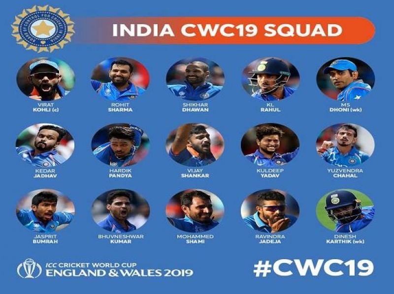 (Photo: India cricket team/ twitter cwc)