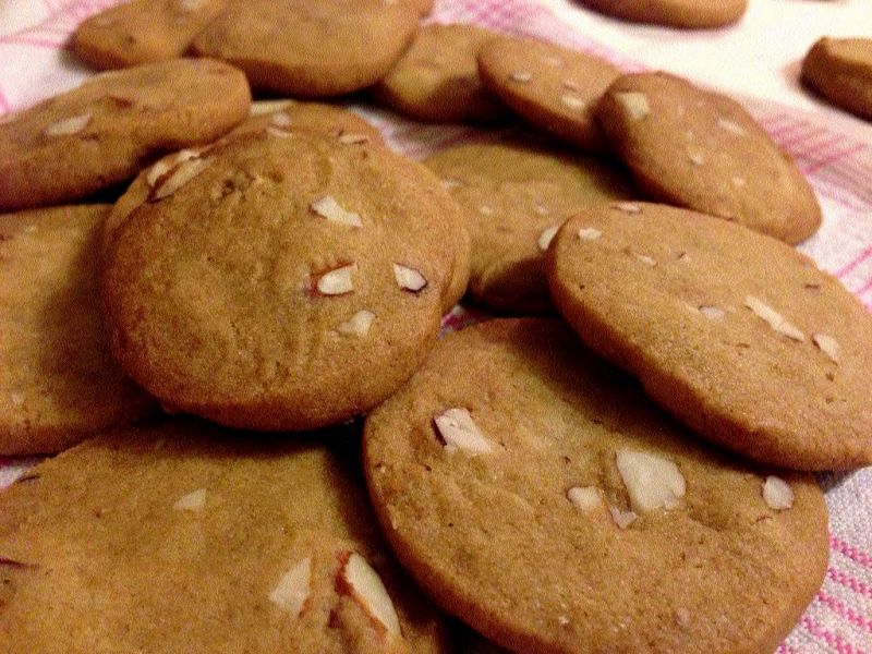 Pearl Millet Almond Cookies   