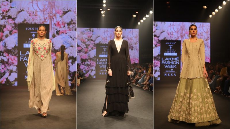 Creations by Julie Shah at LFW 2018