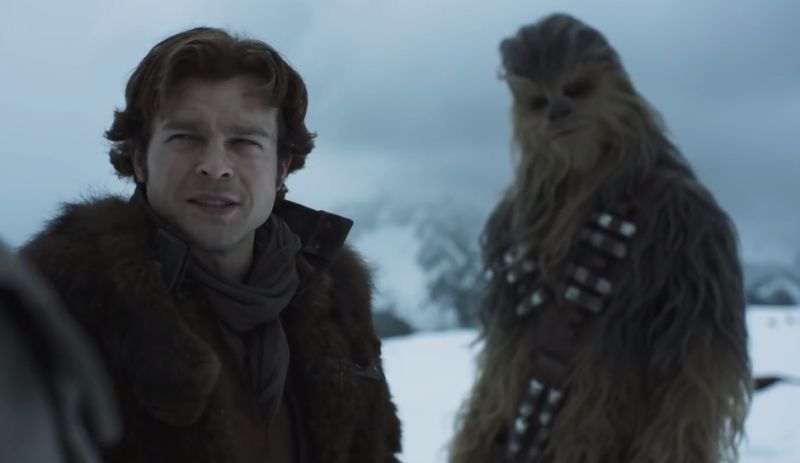 A still from 'Solo: A Star Wars Story'