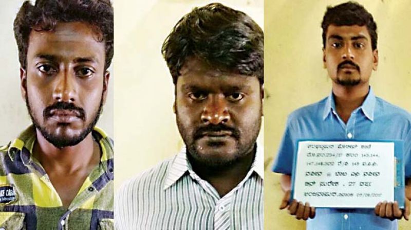 The accused Jabiulla, Naveen and Tanveer