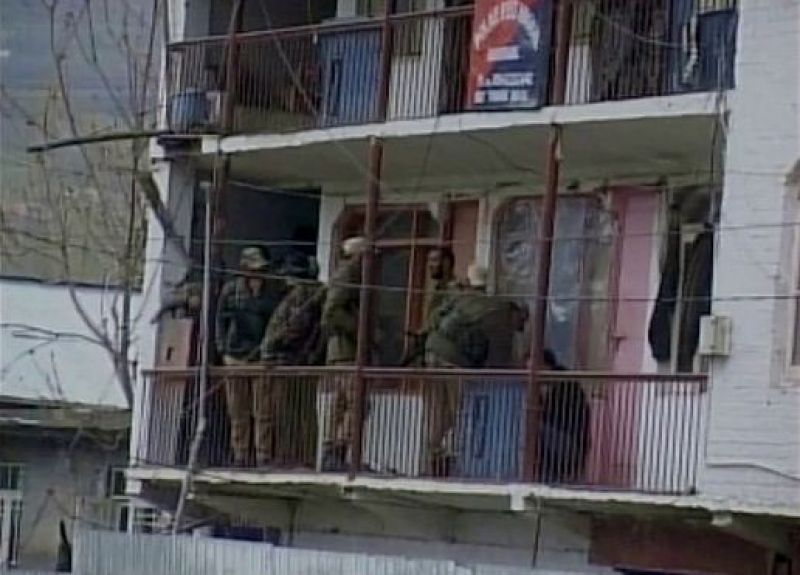 The Kashmiri cricketers, who were seen singing the Pakistan national anthem, were taken to the Ganderbal Police Station, in Jammu and Kashmir. (Photo: ANI/ Twitter)