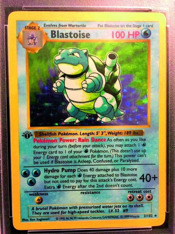 1st Edition Blastoise