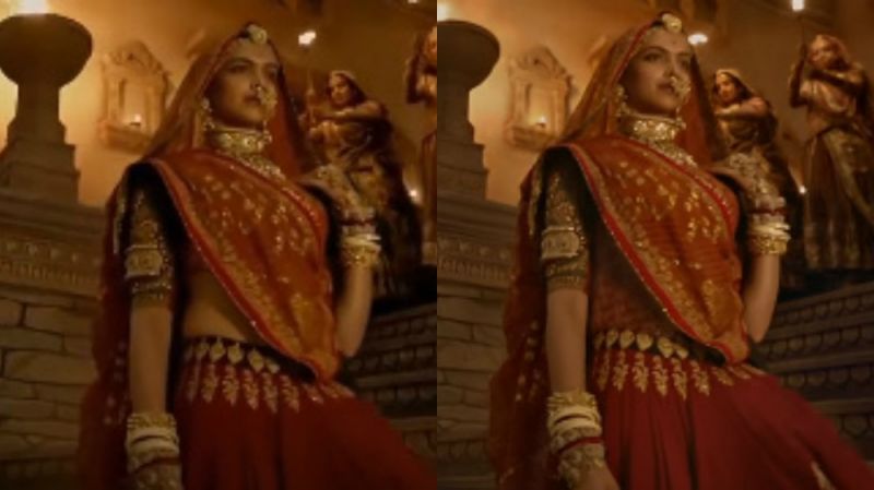 Padmavati ghoomar clearance lehenga