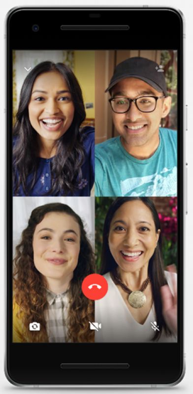 WhatsApp group video calling feature