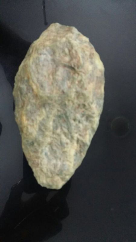 The ancient Olduvai Handaxe stolen from the National Museum. (Photo: Twitter | @IPSMadhurVerma)