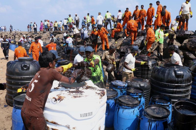 Chennai oil spill