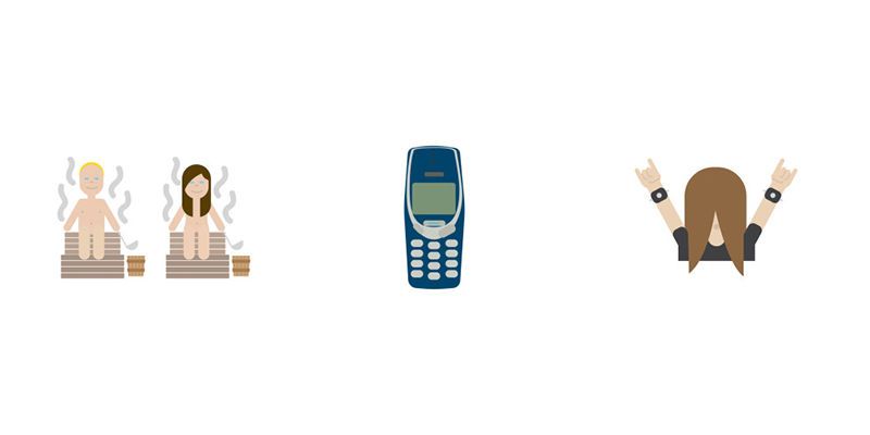 Finland chose Nokia 3310 as their national emoticon for 'unbreakable'