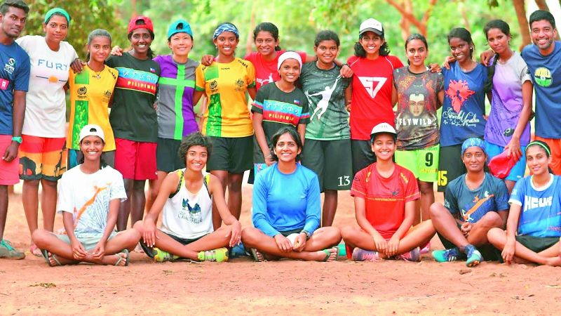 Girl power: For the first time, the Indian Ultimate Frisbee Community fielded an All Women's Team at the World Championships in London