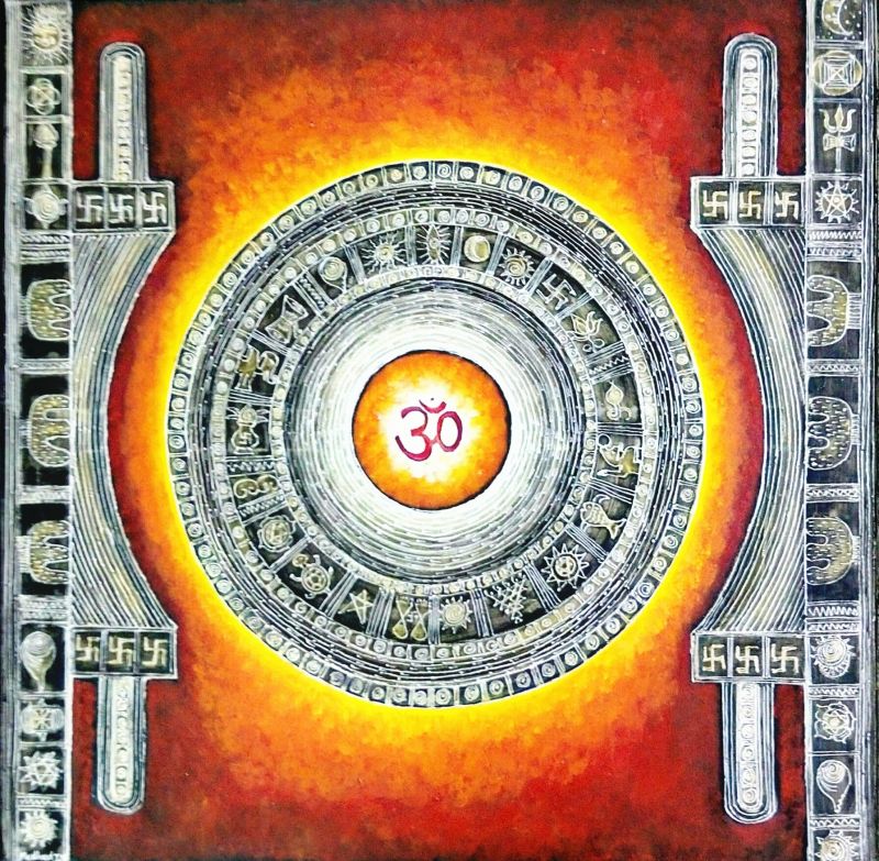 Representation of Shiva by Madhavi