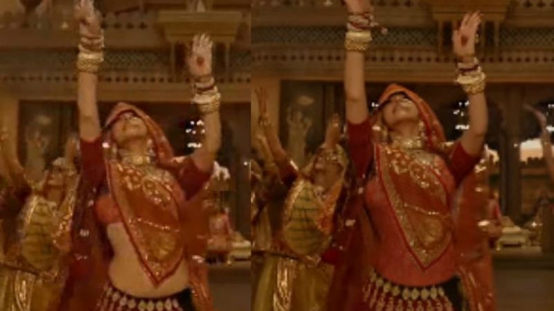 Watch: Deepika's midriff no longer visible in Padmaavat's Ghoomar song, here's how