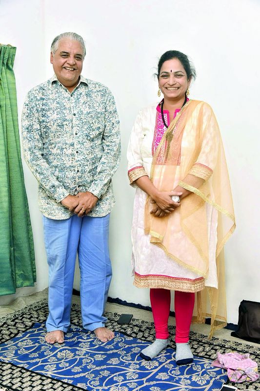 Amit Barariya and Aradhana Karhade Sastri