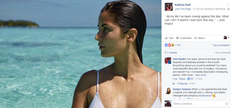 Katrina Kaif sends temperatures soaring with this sizzling bikini pic