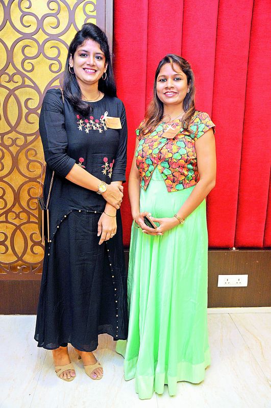 Varsha Rathi and Pooja