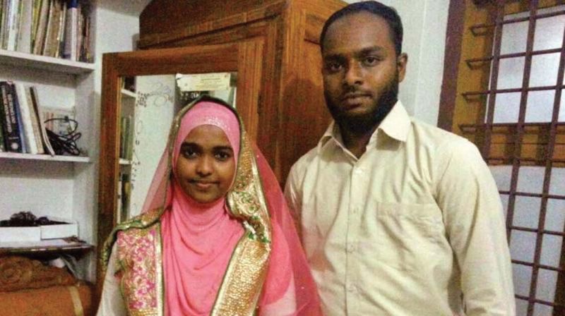Hadiya and Shefin Jehan, whose inter-faith marriage was annulled by the High Court, await the next hearing in the Supreme Court. (Photo: DC File)     