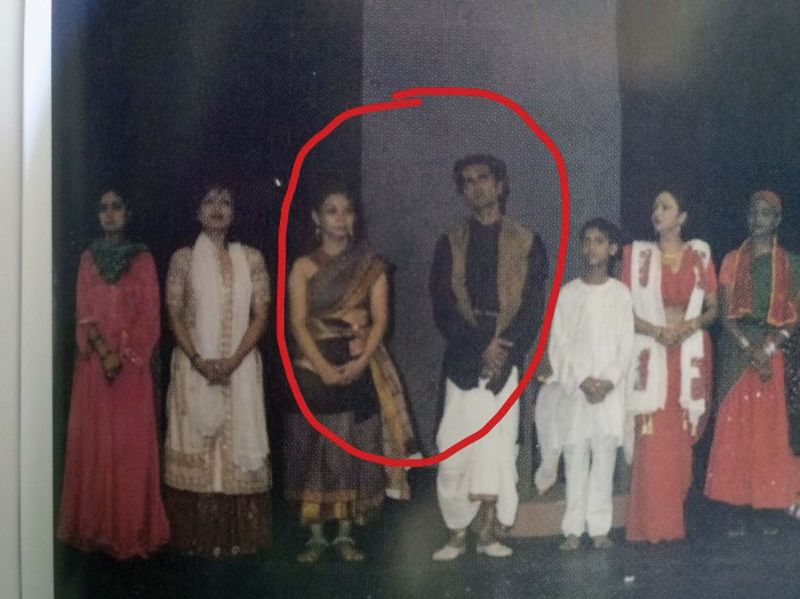Nawaz states that he met the girl during a play in Mumbai and he posted a picture