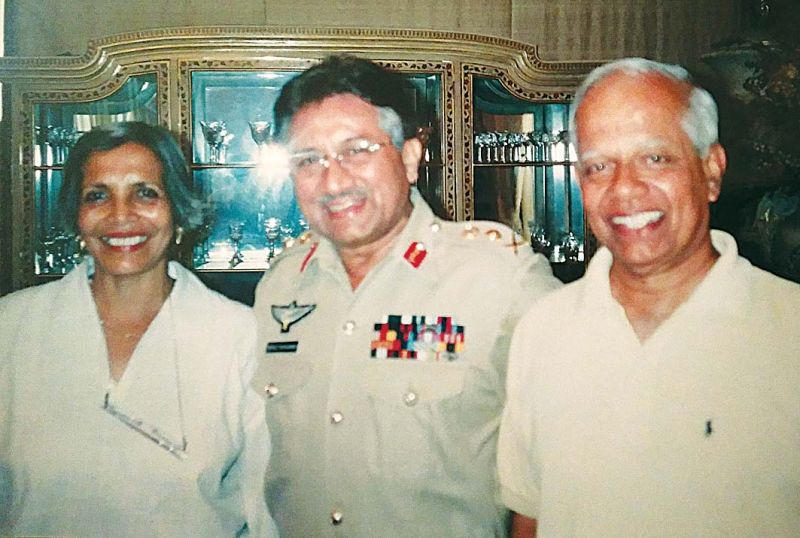  A file photo with former Pakistan President, General Pervez Musharraf in Islamabad in 2004  