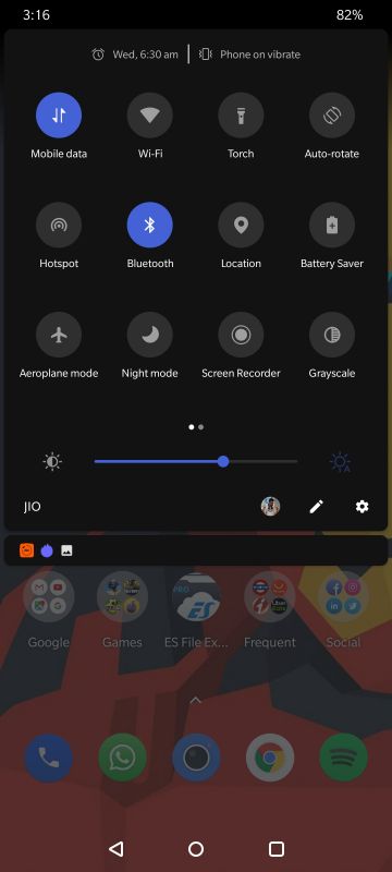 OnePlus 7T screenshots