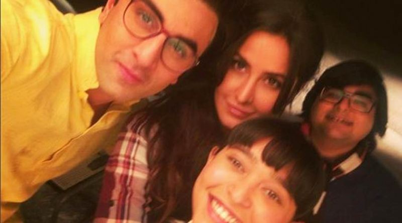Exes Ranbir and Katrina pose for first selfie after breakup on Jagga Jasoos sets